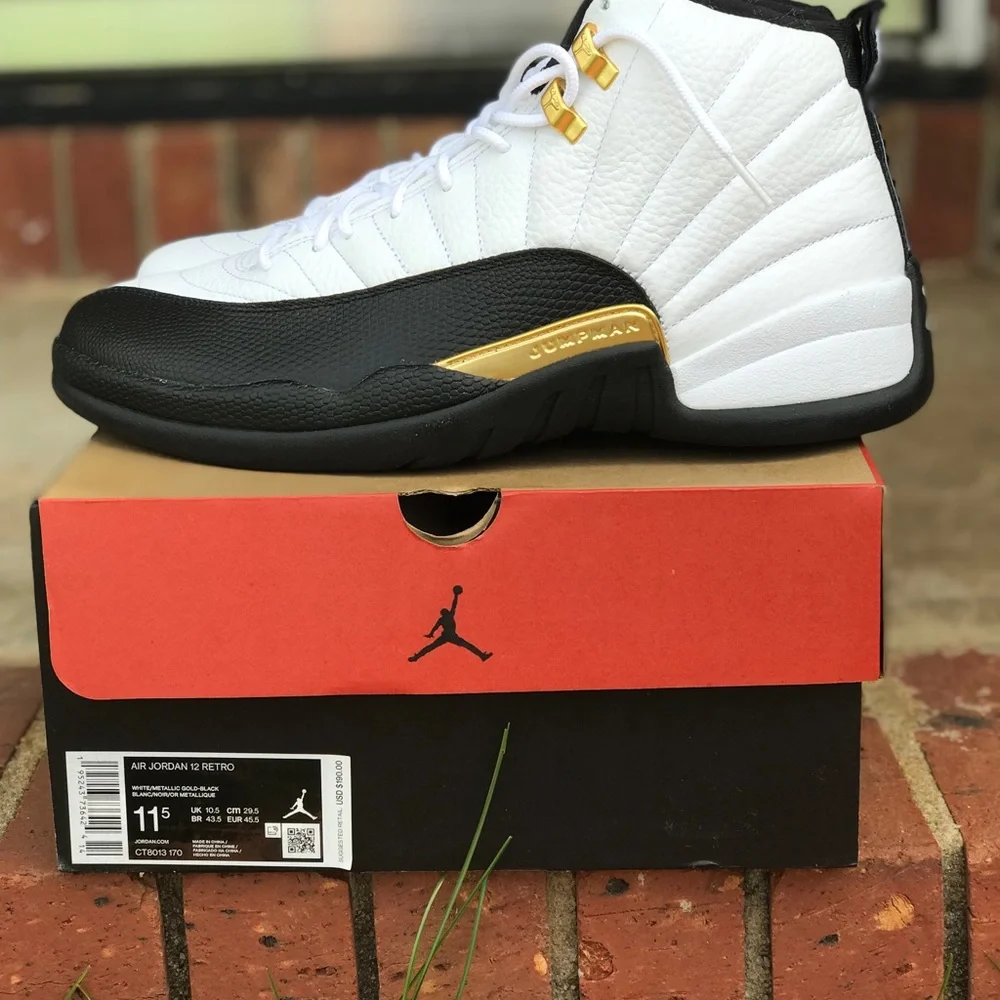 Air Jordan Retro 12 Royalty Taxi Size 11.5
